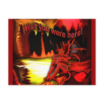 warm vacation postcards