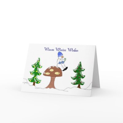 Warm Winter Wishes Greeting Cards by seashell2