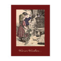 Warm Wishes Christmas Postcard by MzLisaMichelle Warm Wishes Christmas Postcard