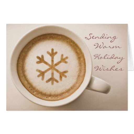 Warm Wishes Christmas Photo Card 