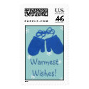 Warm Wishes Mitten Stamp
