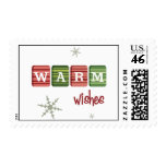 Warm Wishes postage