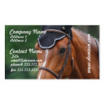 Warmblood Horse Business Card