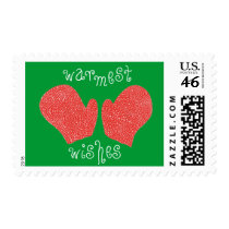 "Warmest Wishes" Christmas Stamp stamps