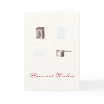 Warmest Wishes Hot Cocoa Holiday Card by ericar70 Warmest Wishes Hot Cocoa Holiday Card