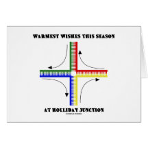 Warmest Wishes This Season At Holliday Junction Card