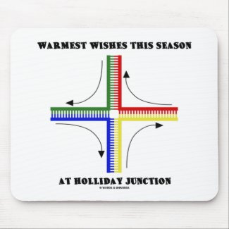 Warmest Wishes This Season At Holliday Junction Mousepad