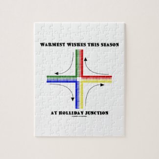 Warmest Wishes This Season At Holliday Junction Puzzle