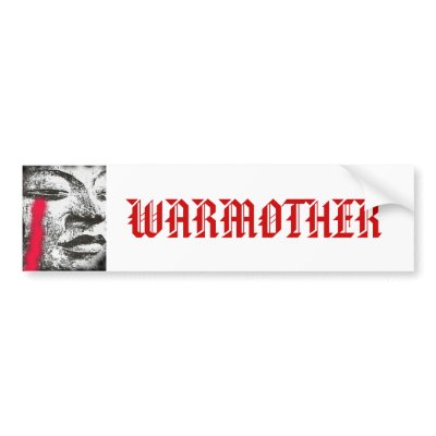 WARMOTHER -  Bumper Sticker by deBillot