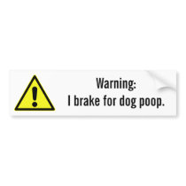 warning-03 bumper sticker