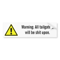 warning-05 bumper sticker