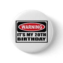Warning 20 buttons