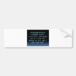 WARNING-ADD ALERT BUMPER STICKERS