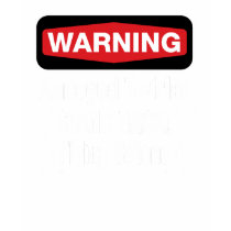 Warning Annoyed Twirler Red t-shirts