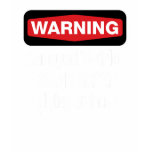 Warning Annoyed Twirler Red Shirts