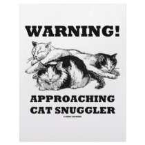 Warning! Approaching Cat Snuggler letterhead
