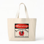 Warning Architects Only Canvas Bag