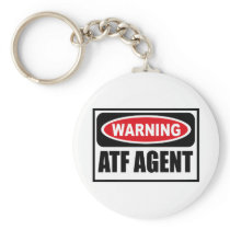 Warning ATF AGENT Key Chain