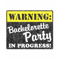 Warning: Bachelorette Party In Progress t-shirts