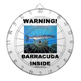Warning! Barracuda Inside Dart Boards