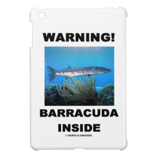 Warning! Barracuda Inside iPad Mini Covers