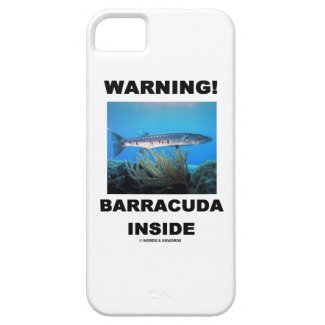 Warning! Barracuda Inside iPhone 5 Case