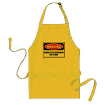 Warning BEWARE OF MY AUSTRALIAN CATTLE DOG Apron by warningsignshirts Warning BEWARE OF MY AUSTRALIAN CATTLE DOG Apron