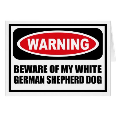 dog warning signs