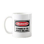 Warning BEWARE OF THE WHITE TAIL DEER Mug