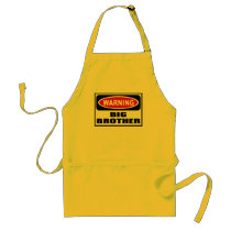 Warning BIG BROTHER Apron