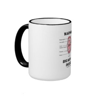 Warning! Big Mouth Inside (Oral Cavity Anatomy) mug
