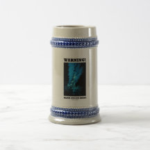 Warning! Black Smoker Inside (Sea Vent) Coffee Mugs