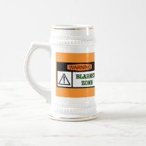 Warning Blarney Zone mugs by CrazyCups Warning Blarney Zone mugs