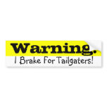 Warning! Bumper Stickers