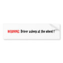 warning bumper stickers by edtwozeronine warning bumper stickers