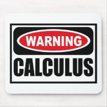 Warning CALCULUS Mousepad