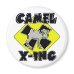 WARNING CAMEL CROSSING X-ING GIFTS FUNNY ZOO magnets