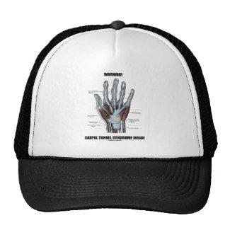 Warning! Carpal Tunnel Syndrome Inside (Anatomy) Hat