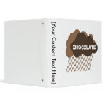 Warning: Chocolate Rain 3 Ring Binders