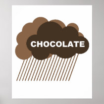 Warning: Chocolate Rain Poster