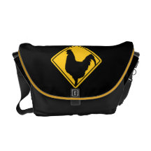 Warning: Cocky! Messenger Bag