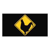 Warning; Cocky! Photo Card