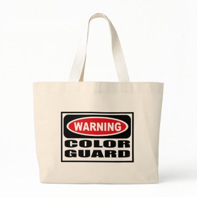 Warning COLOR GUARD Bag by warningsignshirts