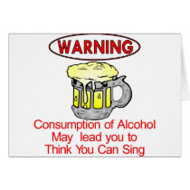 Warning: Consumption Of Alcohol cards by Mustang_Lady Warning: Consumption Of Alcohol cards