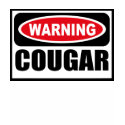 Warning COUGAR Women's T-Shirt by warningsignshirts Warning COUGAR Women's T-Shirt