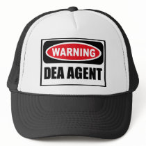 Warning DEA AGENT Hat by warningsignshirts Warning DEA AGENT Hat