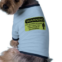 WARNING pet clothing