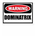 Warning DOMINATRIX Women's T-Shirt