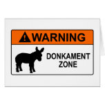 Warning: Donkament Zone Cards