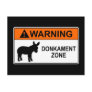 Warning: Donkament Zone Postcards
